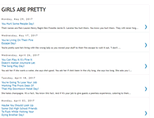 Tablet Screenshot of girlsarepretty.com